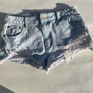 forever21 jean shorts